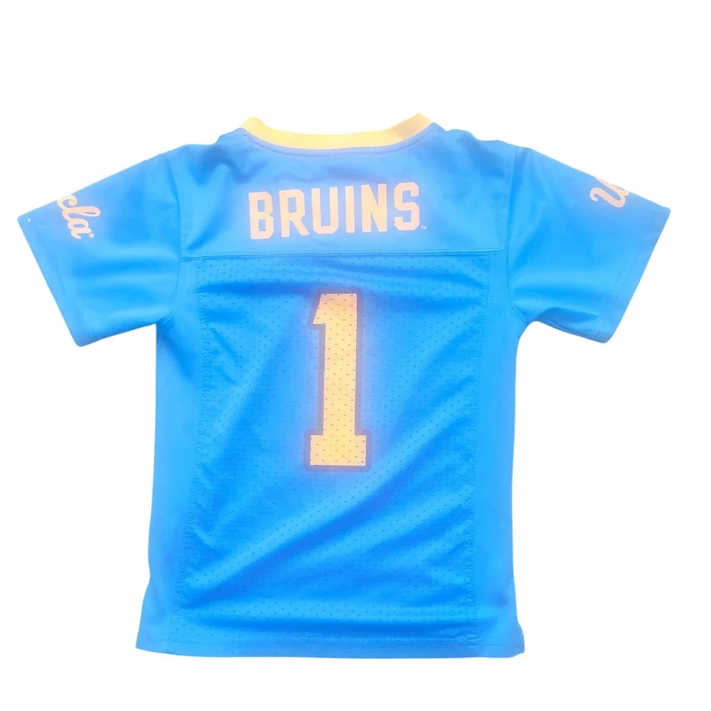Rivalry Threads UCLA Football Jersey Kids XS 4/5 Blue Excellent Bruins #1
